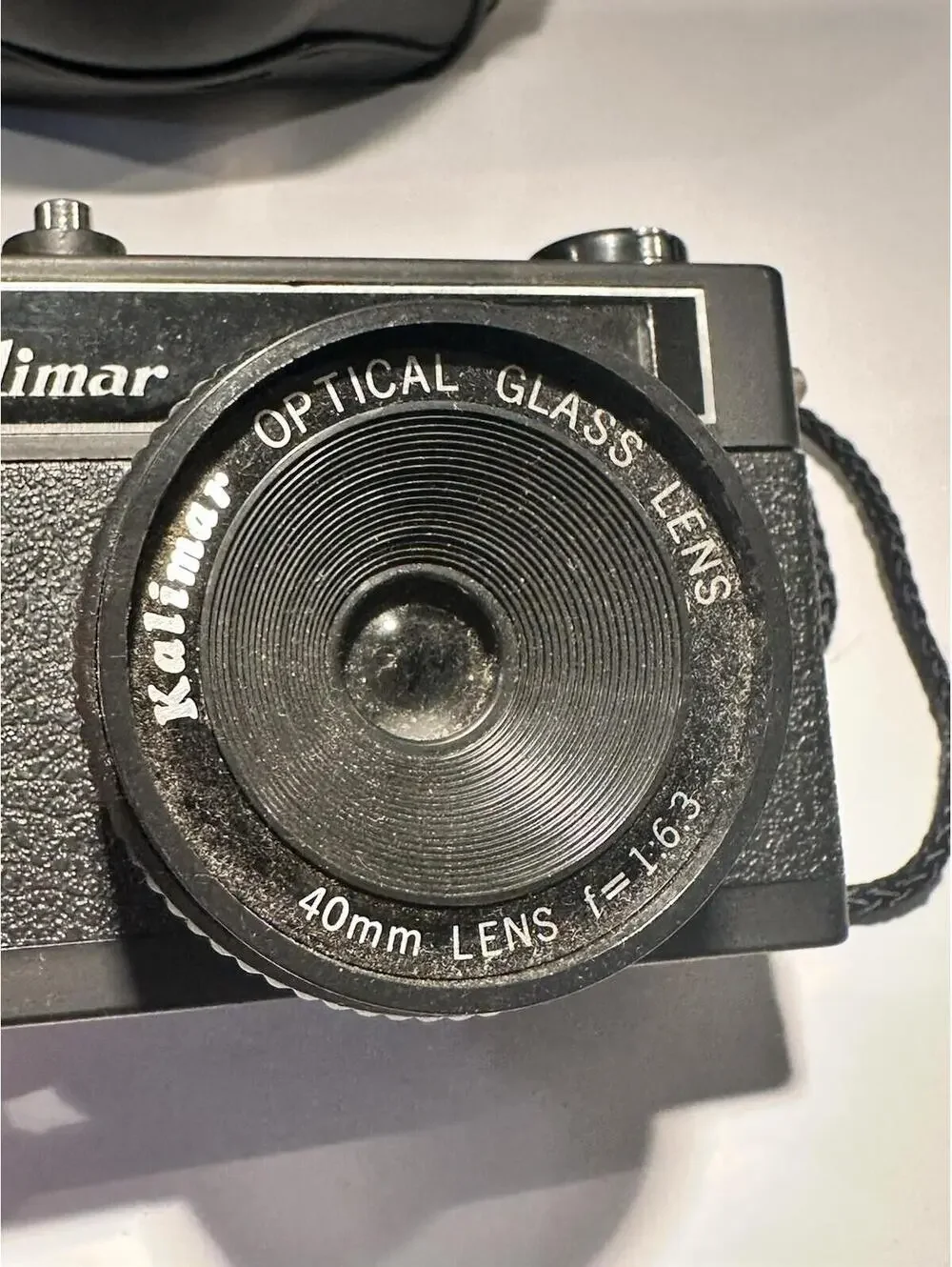 VTG Kalimar K660 35mm Film Camera 40mm f/6.3 Optical Glass Lens Fixed Focus Case